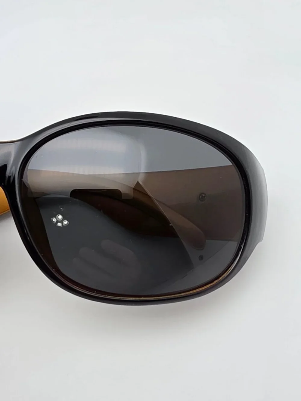 Suncloud Carousel Black Backpaint Laser Frame Polarized Grey Lens Sunglasses